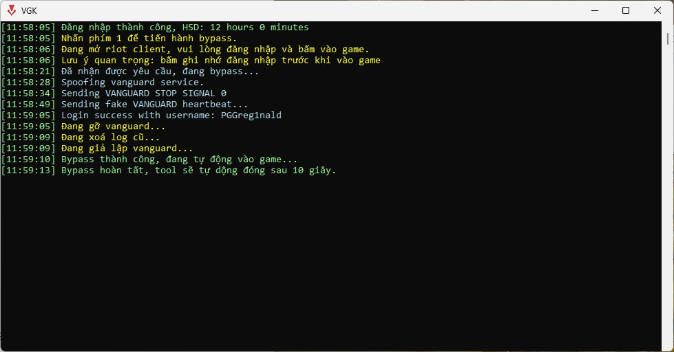 BYPASS VGK (GIỐNG RMVG)